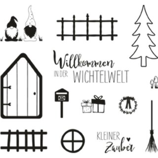 Clear Stamps - Wichtelwelt, 102,5x97mm, 13 Motive
