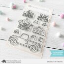 Mama Elephant, clear stamp, DELIVER BY TRUCK