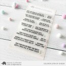 Mama Elephant, clear stamp, DELIVER LOTS OF CHEER