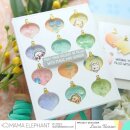 Mama Elephant, clear stamp, DELIVER LOTS OF CHEER