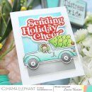 Mama Elephant, clear stamp, DELIVER WINTER JOY