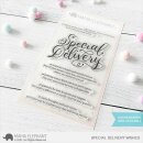 Mama Elephant, clear stamp, SPECIAL DELIVERY WISHES