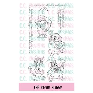 C.C. Designs, clear stamp, Robertos Rascals - LSB
