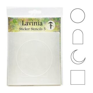 Lavinia Stamps, Sticker Stencils, Silhouette Collection