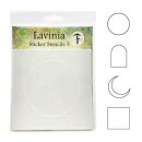 Lavinia Stamps, Sticker Stencils, Silhouette Collection