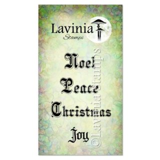 Lavinia Stamps, clear stamp - Seasonal Words