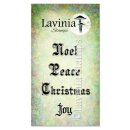 Lavinia Stamps, clear stamp - Seasonal Words