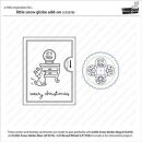 Lawn Fawn, clear stamp, little snow globe add-on