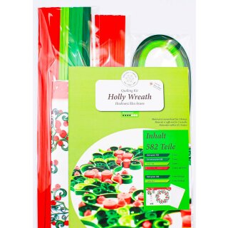 Karen Marie Klip: Holly Wreath Quilling Kit