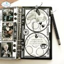 Elizabeth Craft Designs, Cutting Dies / Stanzschablonen, Planner Essentials - Pocket set Chevron Circle