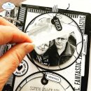 Elizabeth Craft Designs, Cutting Dies / Stanzschablonen, Planner Essentials - Pocket set Chevron Circle