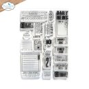Elizabeth Craft Designs, Clear Stamps, Tickets