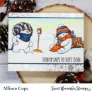 Sweet November Stamps, clear stamp, Cold Hands, Warm Hearts