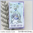 Sweet November Stamps, clear stamp, Cold Hands, Warm Hearts