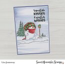 Sweet November Stamps, clear stamp, Cold Hands, Warm Hearts