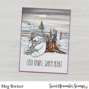 Sweet November Stamps, clear stamp, Cold Hands, Warm Hearts