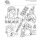 Sweet November Stamps, clear stamp, Cold Hands, Warm Hearts