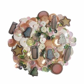 Sweet November Stamps, Sequins: Sugar Cookie Mix