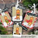 Sweet November Stamps, clear stamp, Winter Wishes Reindeer