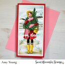 Sweet November Stamps, clear stamp, SN Gal Jovie