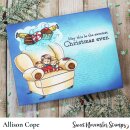 Sweet November Stamps, clear stamp, Cookies for Santa