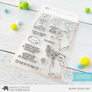 Mama Elephant, clear stamp, BEARY GOOD DAY