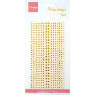 Marianne Design, Rhine Stones Gold, Bogen 10x21cm