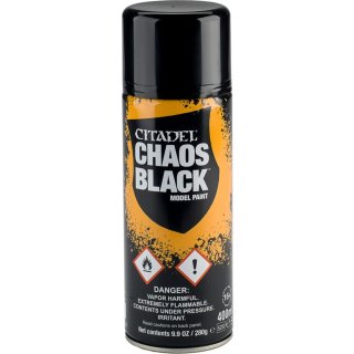 Citadel Colour, CHAOS BLACK Spray 400ml