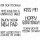 Stamping Bella, Rubber Stamp, FROGGY SENTIMENT SET (includes 7 stamps)
