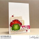 Stamping Bella, Rubber Stamp, FROG TRIO