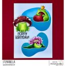 Stamping Bella, Rubber Stamp, FROG TRIO