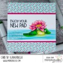 Stamping Bella, Rubber Stamp, FROG TRIO