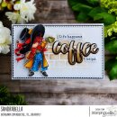 Stamping Bella, Rubber Stamp, TINY TOWNIE WONDERLAND MAD HATTER