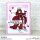 Stamping Bella, Rubber Stamp, TINY TOWNIE WONDERLAND QUEEN OF HEARTS