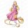 Stamping Bella, Rubber Stamp, UPTOWN GIRL RAPUNZEL