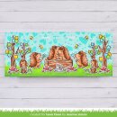 Lawn Fawn, clear stamp, porcu-pine for you