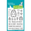 Lawn Fawn, clear stamp, porcu-pine for you add-on