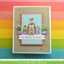 Lawn Fawn, clear stamp, porcu-pine for you add-on