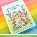Lawn Fawn, clear stamp, porcu-pine for you add-on