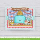Lawn Fawn, clear stamp, a waffle lot