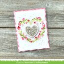 Lawn Fawn, clear stamp, magic heart messages