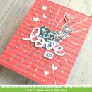 Lawn Fawn, clear stamp, all my heart