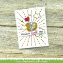 Lawn Fawn, clear stamp, all my heart