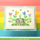 Lawn Fawn, Lawn Clippings, heart garden stencil