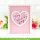 Lawn Fawn, hot foil plate, foiled sentiments: happy valentines day