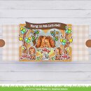 Lawn Fawn, lawn cuts/ Stanzschablone, ta-da! diorama! heart window add-on