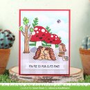 Lawn Fawn, lawn cuts/ Stanzschablone, happy mushrooms
