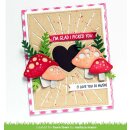 Lawn Fawn, lawn cuts/ Stanzschablone, happy mushrooms