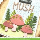 Lawn Fawn, lawn cuts/ Stanzschablone, happy mushrooms