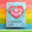 Lawn Fawn, lawn cuts/ Stanzschablone, stitched happy heart